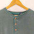 ギャップ Gap 90S OLD 紺タグ メキシコ製 ヘンリーネック ロングTシャツ メンズ JPN:L