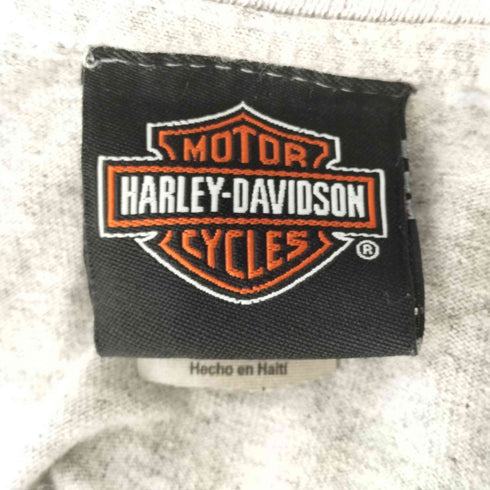 ハーレーダビッドソン HARLEY-DAVIDSON 両面プリントクルーネックTシャツ メンズ