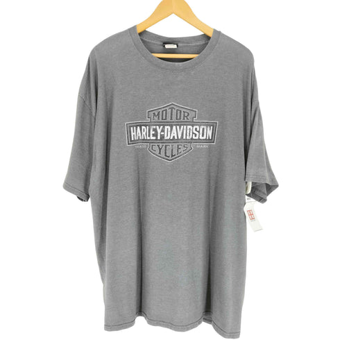 ハーレーダビッドソン HARLEY-DAVIDSON 両面プリントクルーネックTシャツ メンズ 3XL