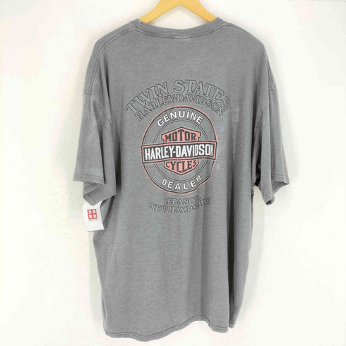 ハーレーダビッドソン HARLEY-DAVIDSON 両面プリントクルーネックTシャツ メンズ 3XL