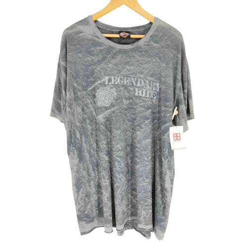 ハーレーダビッドソン HARLEY-DAVIDSON 両面プリントクルーネックTシャツ メンズ 2XL
