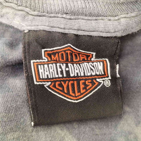 ハーレーダビッドソン HARLEY-DAVIDSON 両面プリントクルーネックTシャツ メンズ 2XL