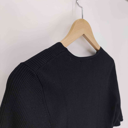 インデックス INDEX 25SS シアー レイヤード ペプラム ニット レディース JPN:M