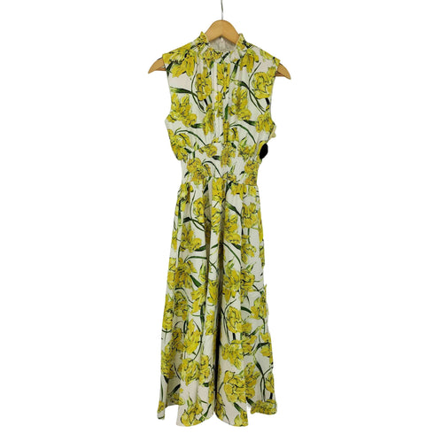 エミリアウィズ EMIRIA WIZ Bloom floral shirring レディース M