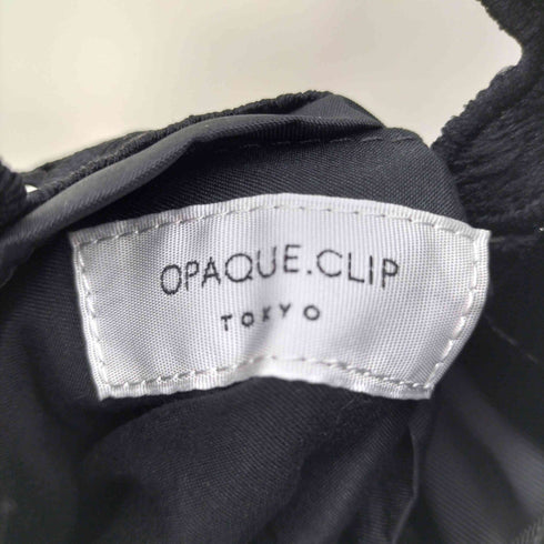オペークドットクリップ OPAQUE.CLIP 25SS フラワー レース トート バッグ レディース