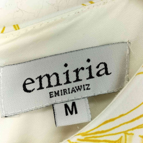 エミリアウィズ EMIRIA WIZ 花柄 ティアードスカートワンピース レディース M