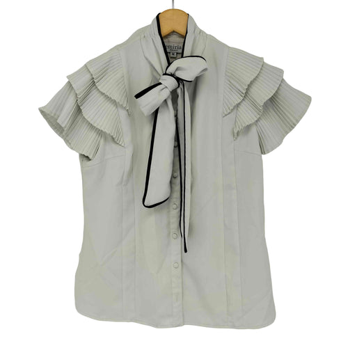 エミリアウィズ EMIRIA WIZ Sleeve frill bowtie blouse レディース M