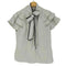 エミリアウィズ EMIRIA WIZ Sleeve frill bowtie blouse レディース M