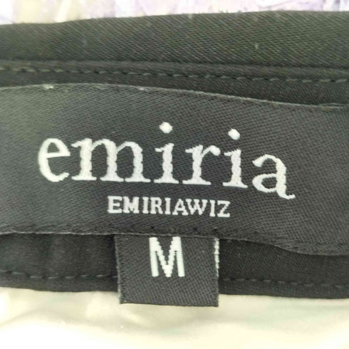 エミリアウィズ EMIRIA WIZ レース切り替えプリーツワンピース レディース M
