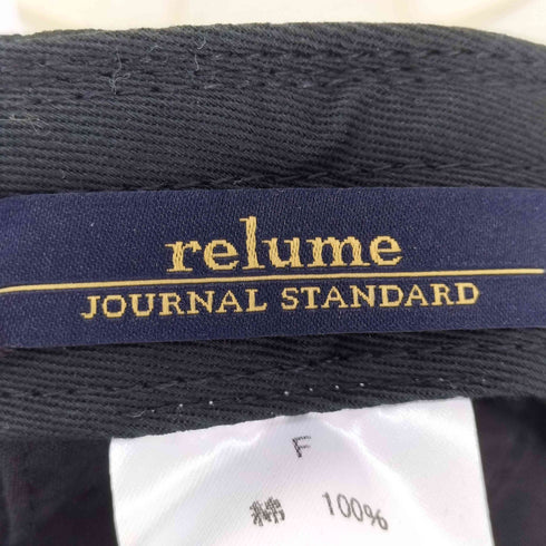 ジャーナルスタンダードレリューム JOURNAL STANDARD relume キャラクター刺繍 6パネルキャップ メンズ FREE