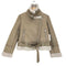 LY VAREY LIN ボアライダースジャケット レディース import:XS