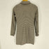 ザラ ZARA ハングトゥース 千鳥格子柄 シャーリング シャツ ワンピース レディース import:S
