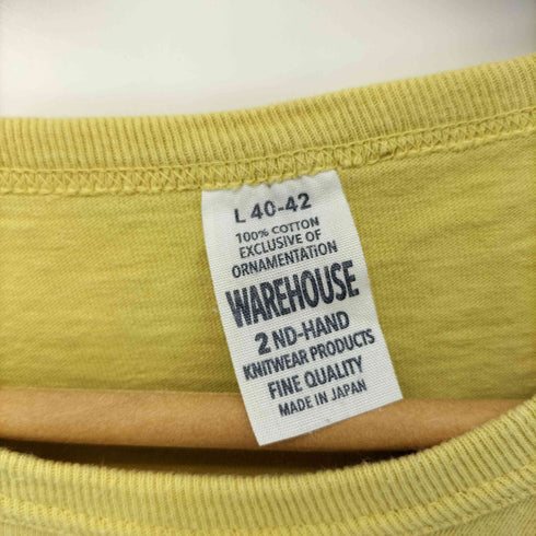 ウエアハウス WAREHOUSE 2ND-HAND ポケットTシャツ メンズ JPN:L