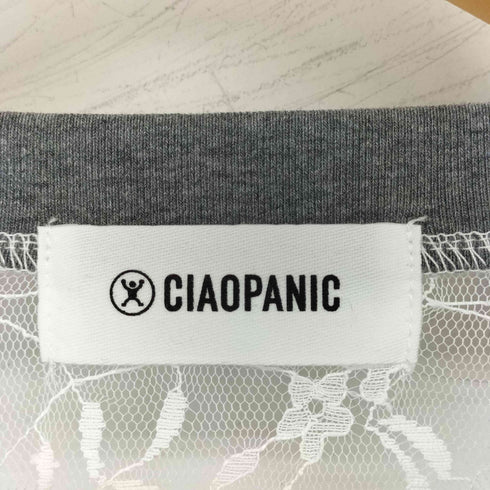 チャオパニック Ciaopanic レースドッキングフットボールTee レディース ONE SIZE