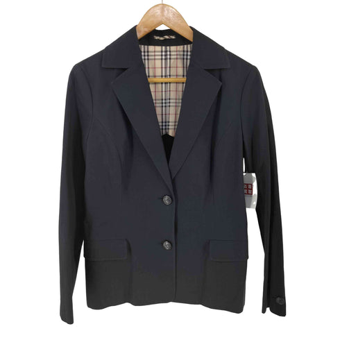 バーバリーロンドン BURBERRY LONDON 裏地ノバチェックテーラードジャケット 2B レディース EUR:42