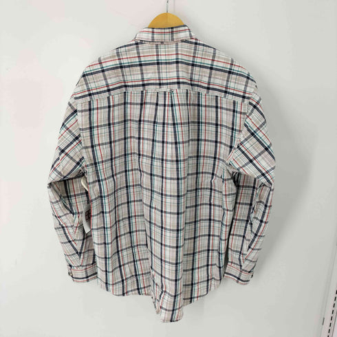 エディーバウアー Eddie Bauer 00S BD Ⅼ/S チェックシャツ メンズ import:M