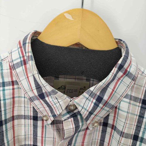 エディーバウアー Eddie Bauer 00S BD Ⅼ/S チェックシャツ メンズ import:M