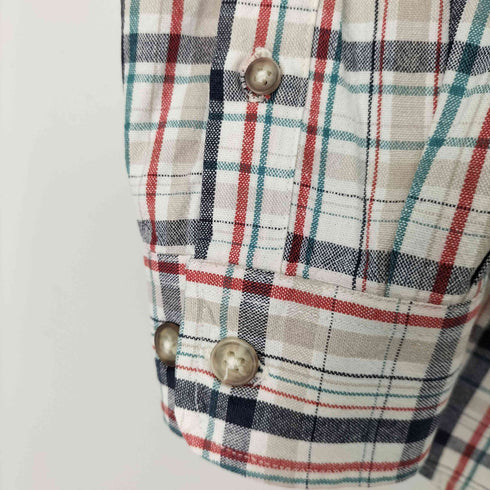 エディーバウアー Eddie Bauer 00S BD Ⅼ/S チェックシャツ メンズ import:M
