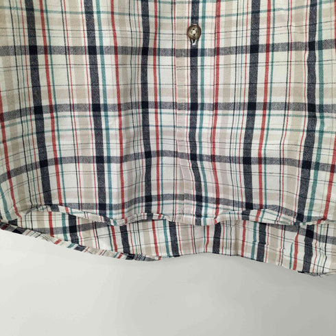 エディーバウアー Eddie Bauer 00S BD Ⅼ/S チェックシャツ メンズ import:M