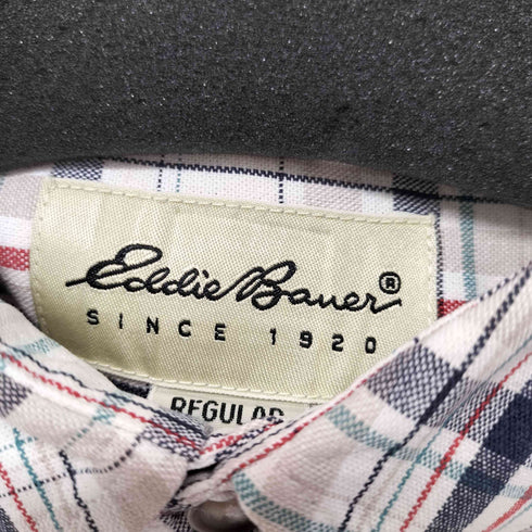 エディーバウアー Eddie Bauer 00S BD Ⅼ/S チェックシャツ メンズ import:M
