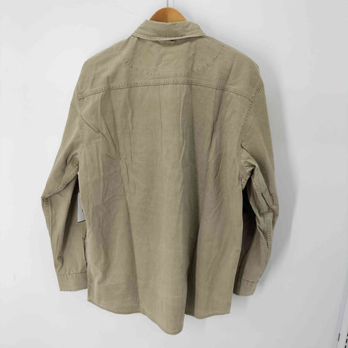 エディーバウアー Eddie Bauer 00S Ⅼ/S コットンシャツ メンズ import:M