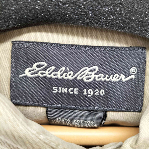 エディーバウアー Eddie Bauer 00S Ⅼ/S コットンシャツ メンズ import:M