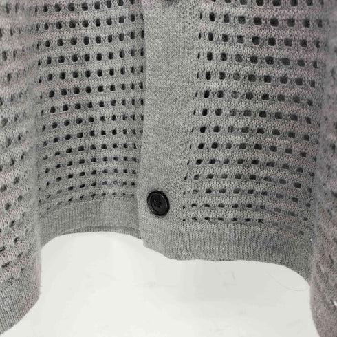 ローリーズファーム LOWRYS FARM 24SS メッシュニットシャツカーデSS メンズ FREE