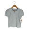 nugu haku (ORIGINAL) heart button lace puff blouce ハートボタン レース パフ ブラウス レディース FREE