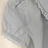 nugu haku (ORIGINAL) heart button lace puff blouce ハートボタン レース パフ ブラウス レディース FREE