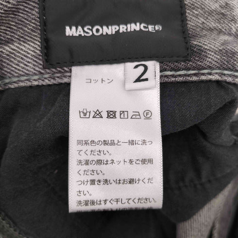 MASONPRINCE High waist straight denim pant メンズ JPN:2