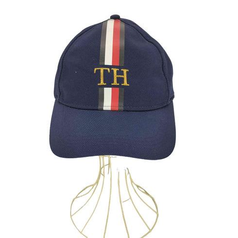 トミーヒルフィガー TOMMY HILFIGER ロゴ×ストライプ キャップ メンズ ONE SIZE