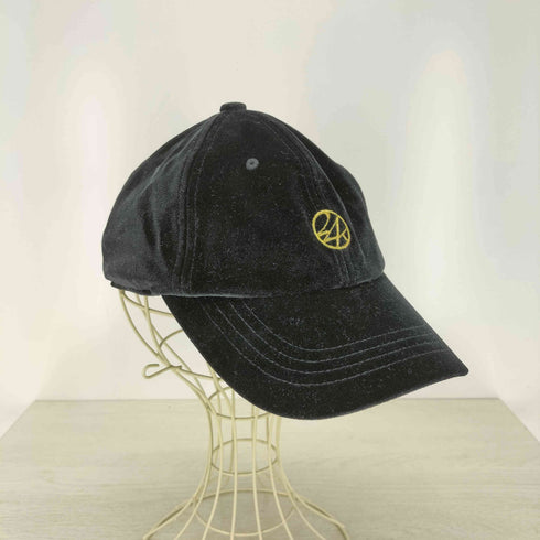 トゥエンティーフォーカラッツ 24karats ロゴ刺繍ベロアキャップ メンズ FREE