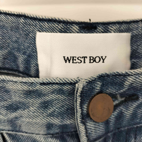 ウエストボーイ WEST BOY Switched Slit Denim Pants メンズ JPN:XL