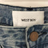 ウエストボーイ WEST BOY Switched Slit Denim Pants メンズ JPN:XL