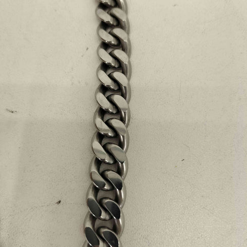 ディーゼル DIESEL STEEL ロゴ 喜平チェーンネックレス メンズ
