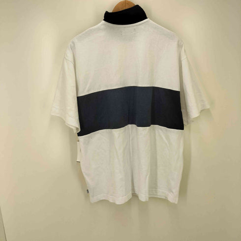 ノーティカ NAUTICA 23SS Panel Border Half Zip Tee パネル ボーダー ハーフジップ Tシャツ メンズ JPN:S