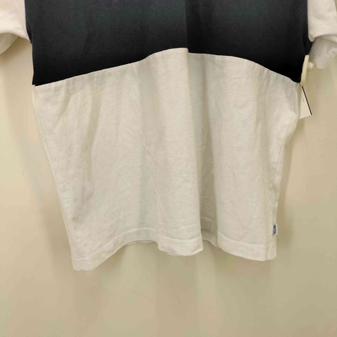 ノーティカ NAUTICA 23SS Panel Border Half Zip Tee パネル ボーダー ハーフジップ Tシャツ メンズ JPN:S