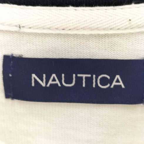 ノーティカ NAUTICA 23SS Panel Border Half Zip Tee パネル ボーダー ハーフジップ Tシャツ メンズ JPN:S