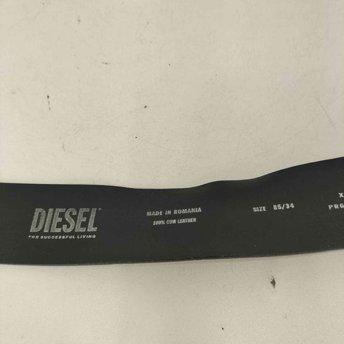ディーゼル DIESEL Dロゴ レザーベルト メンズ 85/34