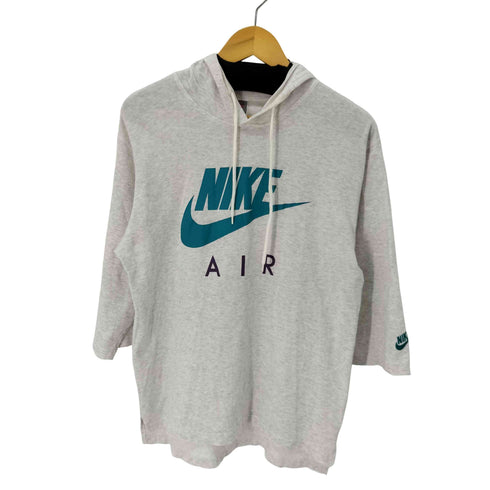 ナイキ NIKE 90S Ⅼ/S フロントロゴフーデットTシャツ メンズ import:XL