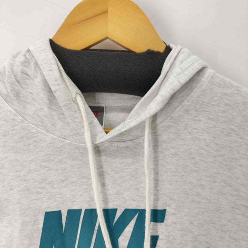 ナイキ NIKE 90S Ⅼ/S フロントロゴフーデットTシャツ メンズ import:XL