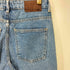 ザラ ZARA WIDE-LEG CROP FRONT ZIP JEANS クロップド ハイウェスト フロントシーム デニム パンツ レディース 36