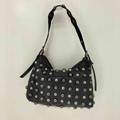 ザラ ZARA スタッズ フェイクレザー ショルダーバッグ レディース