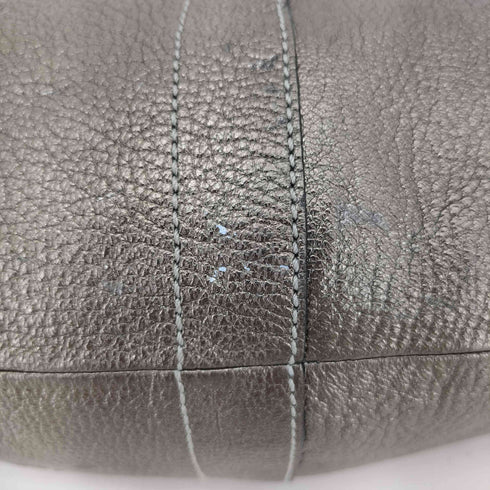 コーチ COACH スタッズ装飾レザーショルダーバッグ レディース