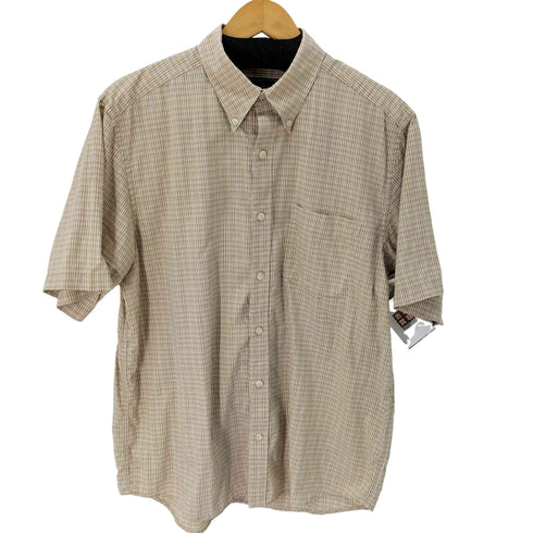 エディーバウアー Eddie Bauer 00S BD コットンチェックシャツ メンズ import:M
