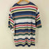 ランズエンド LANDS END 90S クルーネックボーダーカットソー マルチカラー メンズ import:L