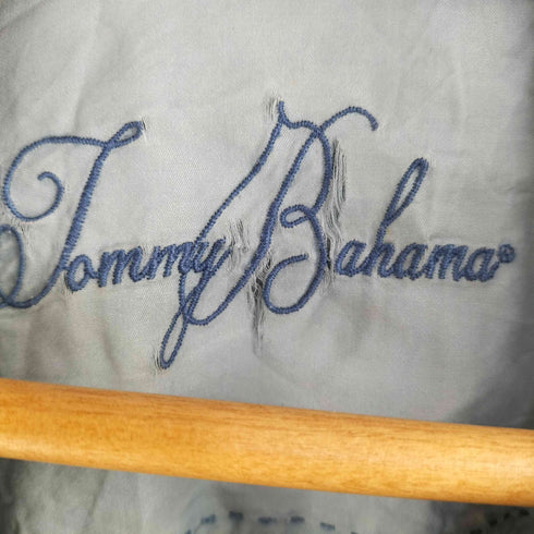 トミーバハマ Tommy Bahama シルク100% 開襟総柄アロハシャツ メンズ import:XL