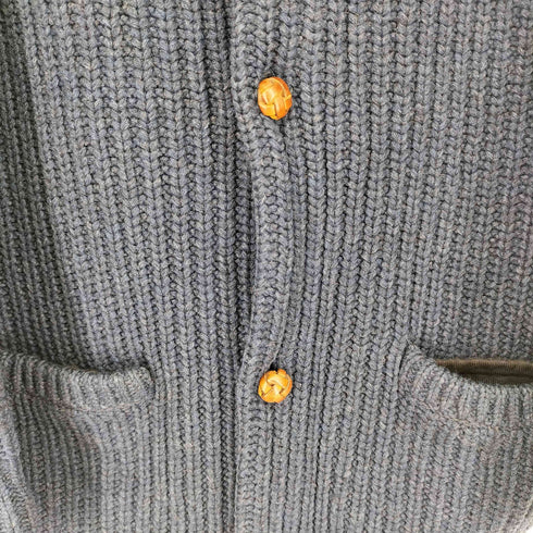 スティーブンアラン Steven Alan ショールカラー カーディガン クルミボタン メンズ