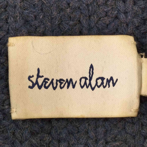 スティーブンアラン Steven Alan ショールカラー カーディガン クルミボタン メンズ