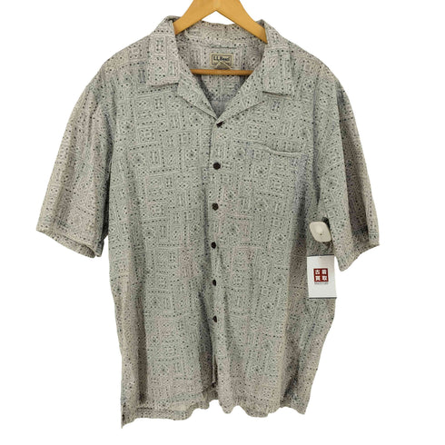 エルエルビーン L.L.Bean 総柄オープンカラーシャツ メンズ import:L